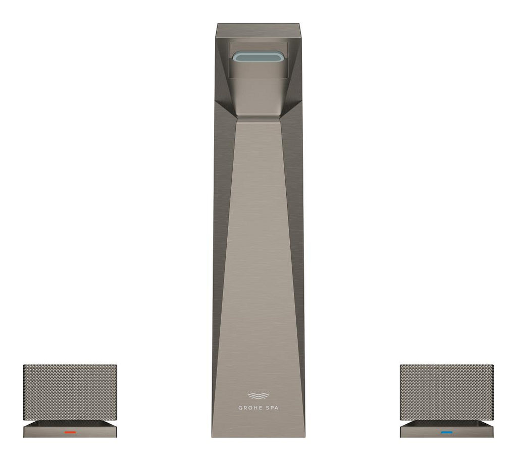 Grohe Allure Brilliant Private Collection 3 Delikli Lavabo Bataryası L Boyut Brushed Hard Graphite - 20670AL0