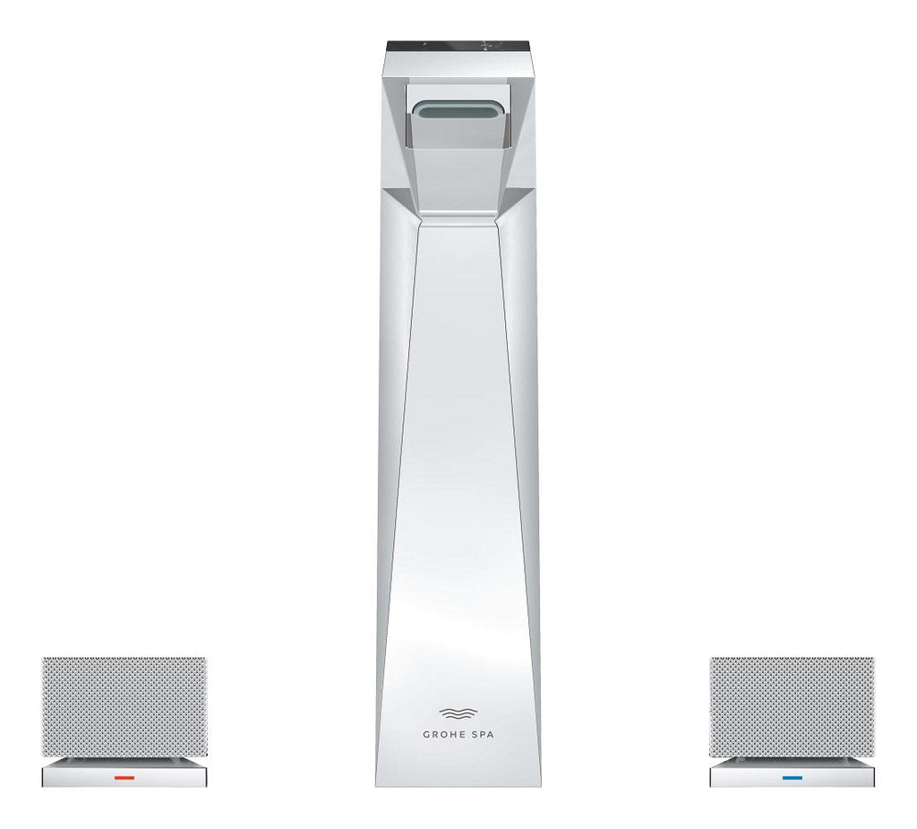 Grohe Allure Brilliant Private Collection 3 Delikli Lavabo Bataryası L Boyut Krom – 20672000