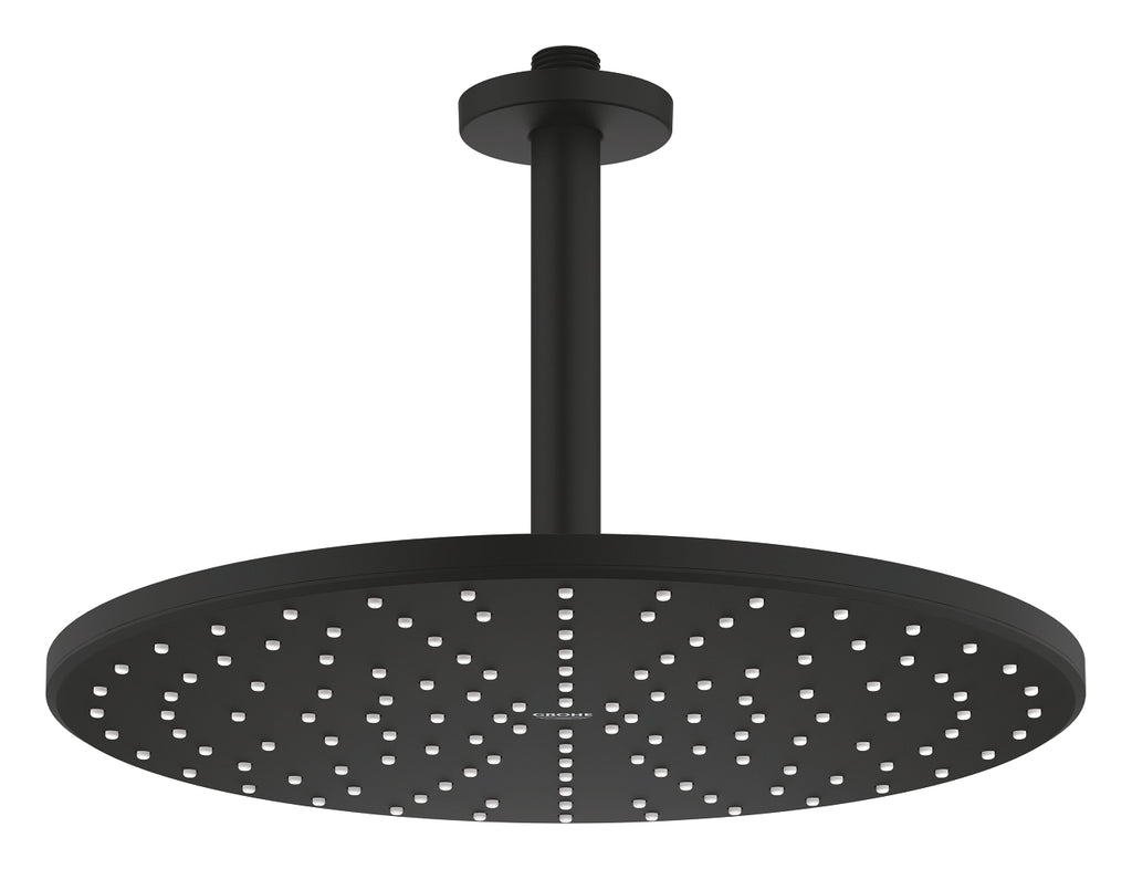Grohe Rainshower Mono 310 Tepe Duşu Set 422 Mm, 1 Akışlı Mat Siyah - 22122KF0