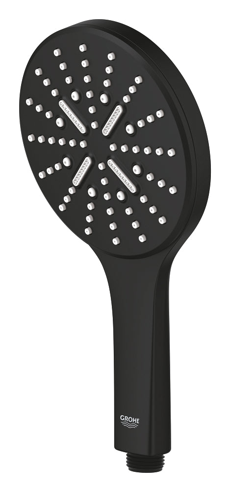 Grohe El Duşu 3 Akışlı 13 cm SmartActive Mat Siyah - 22127KF0