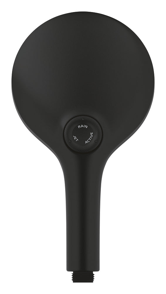 Grohe El Duşu 3 Akışlı 13 cm SmartActive Mat Siyah - 22127KF0