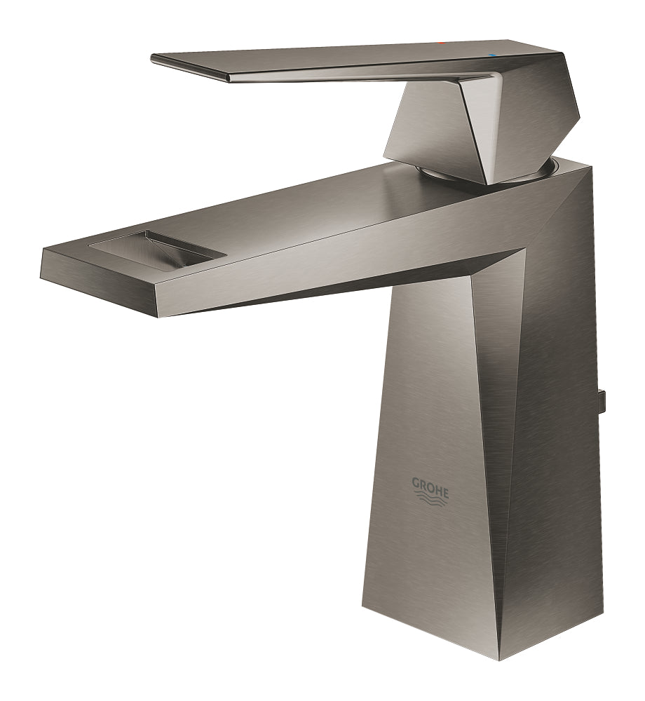Grohe Allure Brilliant Tek Kumandalı Lavabo Bataryası M-Boyut Brushed Hard Graphite - 23029AL0