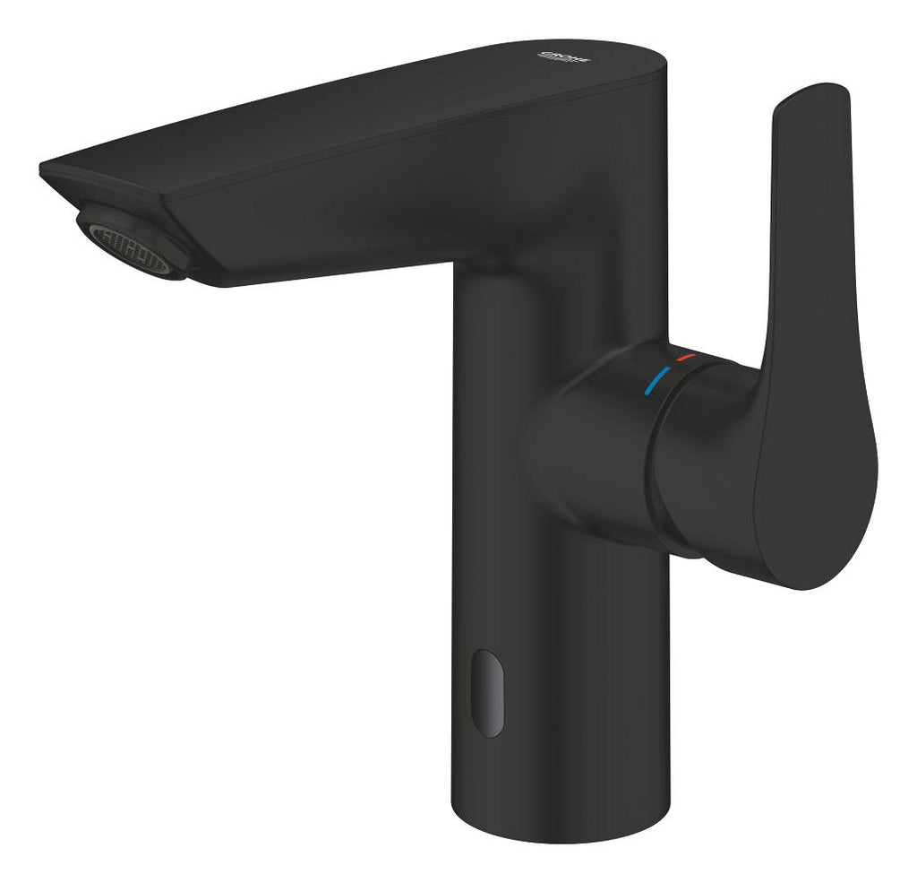 Grohe Eurosmart Fotoselli/Manuel Lavabo Bataryası M-Boyut Mat Siyah - 239752433