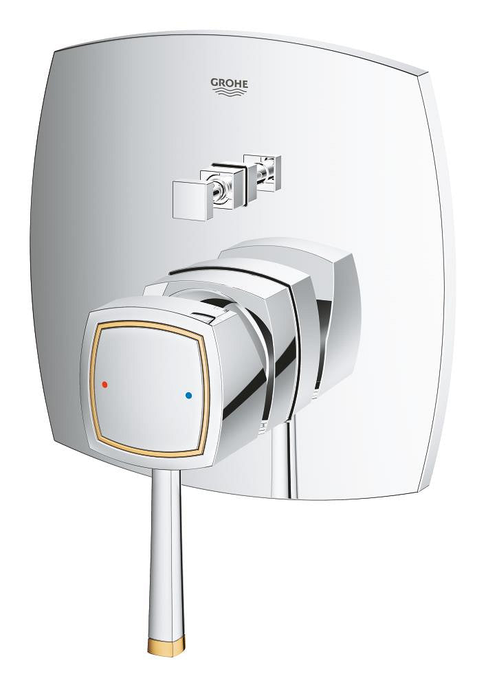 Grohe Ankastre Banyo Bataryası 2 Çık. Grandera Kr/Altın- 24068IG0