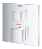Grohe Grohtherm Cube Termostatik Banyo Duş Bataryası 1 çıkışlı divertörlü-24153000
