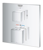 Grohe Grohtherm Cube Termostatik Banyo Duş Bataryası 2 çıkışlı divertörlü- 24154000