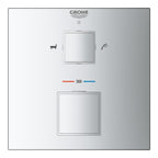 Grohe Grohtherm Cube Termostatik Banyo Duş Bataryası 2 çıkışlı divertörlü- 24155000