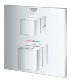 Grohe Grohtherm Cube Termostatik Banyo Duş Bataryası 2 çıkışlı divertörlü- 24155000