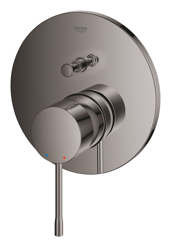 Grohe Essence Ankastre Banyo Duş Bataryası 2 Çıkışlı Divertörlü Hard Graphite  - 24167A01