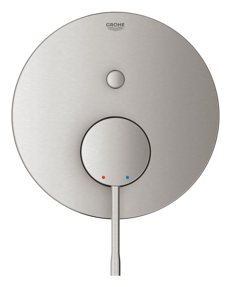 Grohe Essence Ankastre Banyo Duş Bataryası 2 Çıkışlı Divertörlü Super Steel - 24167DC1