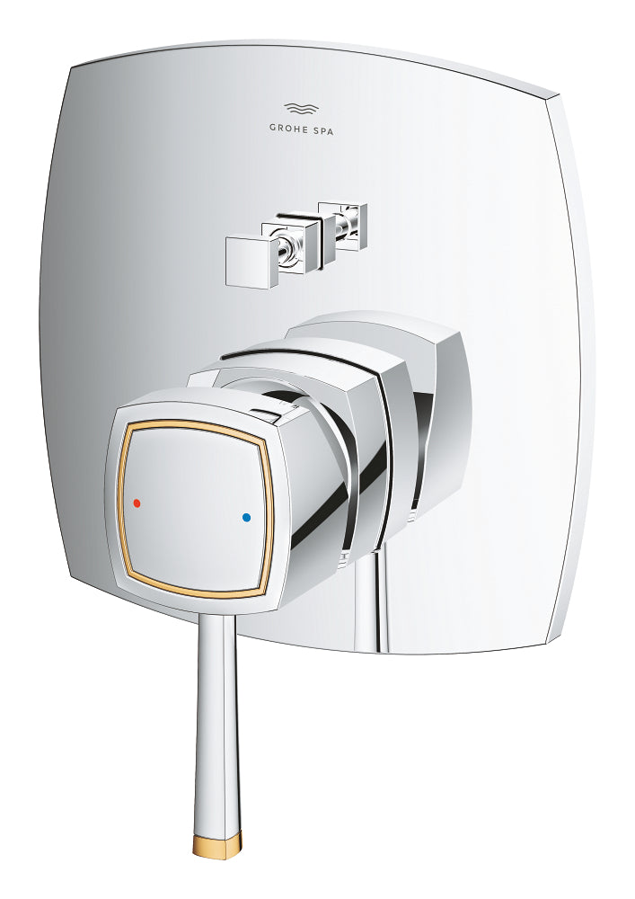 Grohe Grandera Ankastre Banyo/Duş Bataryası Krom/Altın – 24260IG0