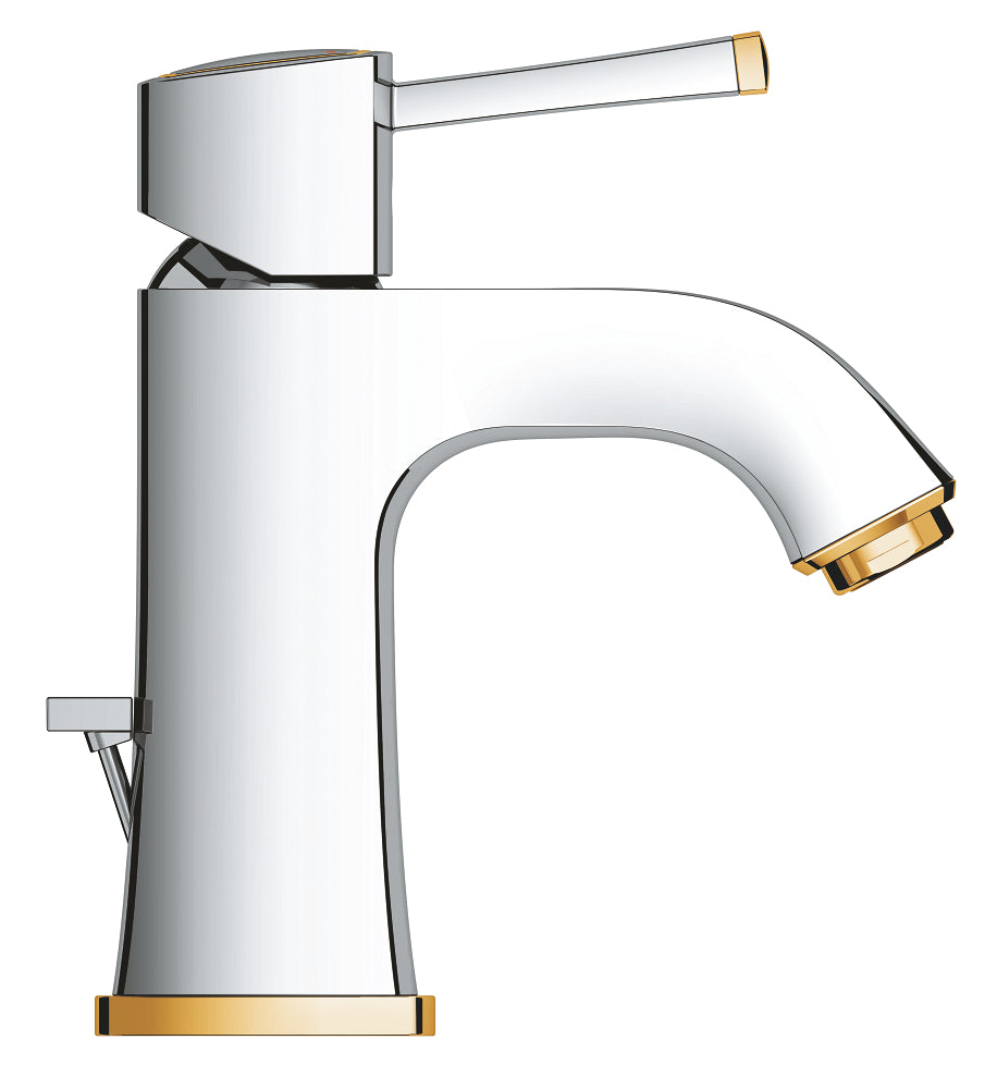 Grohe Grandera Tek Kumandalı Lavabo Bataryası 1/2'' S Boyut Krom/Altın – 24369IG0