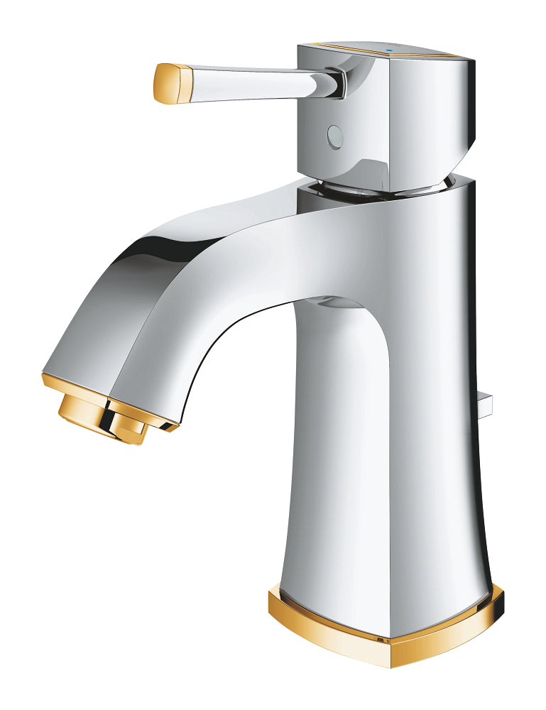 Grohe Grandera Tek Kumandalı Lavabo Bataryası 1/2'' S Boyut Krom/Altın – 24369IG0