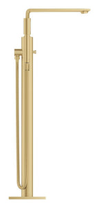 Grohe Allure Yerden Küvet Bataryası Brushed Cool Sunrise - 25222GN1