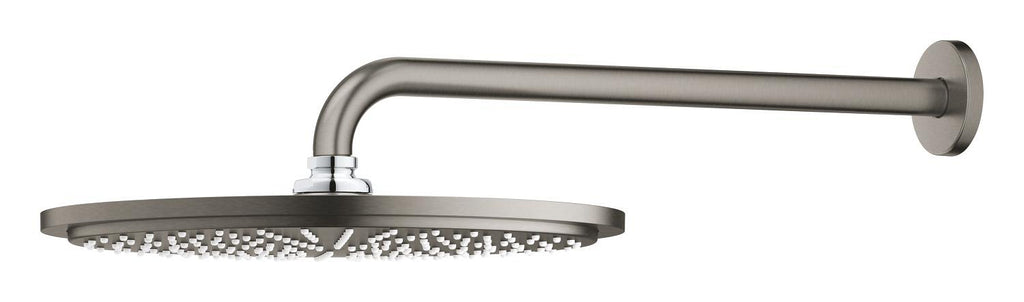 Grohe Rainshower Cosmopolitan Tepe Duşu ve Dirseği 38cm Brushed Hard Graphite - 26066AL0