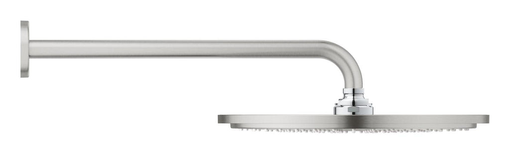 Grohe Tepe Duşu 31 cm + Duv.Dirsek 38 cm Super Steel - 26066DC0