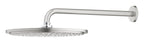 Grohe Tepe Duşu 31 cm + Duv.Dirsek 38 cm Super Steel - 26066DC0