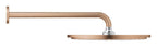 Grohe Rainshower Cosmopolitan Tepe Duşu ve Dirseği 38cm Brushed  Warm Sunset - 26066DL0