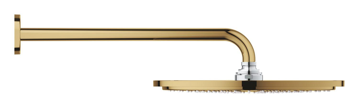 Grohe Rainshower Cosmopolitan Tepe Duşu ve Dirseği 38cm Cool Sunrise - 26066GL0