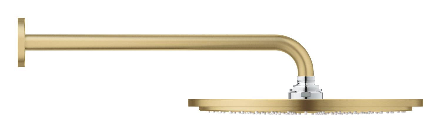 Grohe Rainshower Cosmopolitan Tepe Duşu ve Dirseği 38cm Brushed Cool Sunrise - 26066GN0