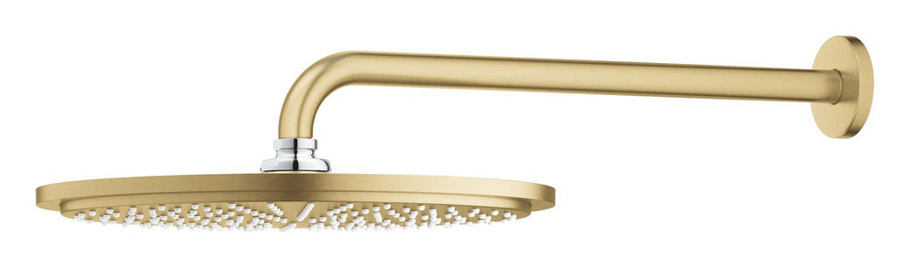 Grohe Rainshower Cosmopolitan Tepe Duşu ve Dirseği 38cm Brushed Cool Sunrise - 26066GN0