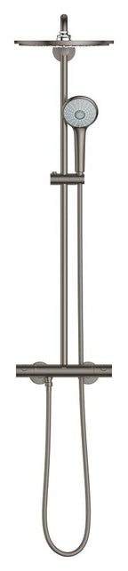 Grohe Euphoria System 310 Duvara Monte Termostatik Bataryalı Duş Sistemi Brushed Hard Graphite - 26075AL0
