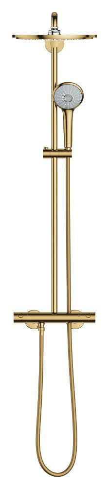 Grohe Euphoria System 310 Duvara Monte Termostatik Bataryalı Duş Sistemi Cool Sunrise - 26075GL0