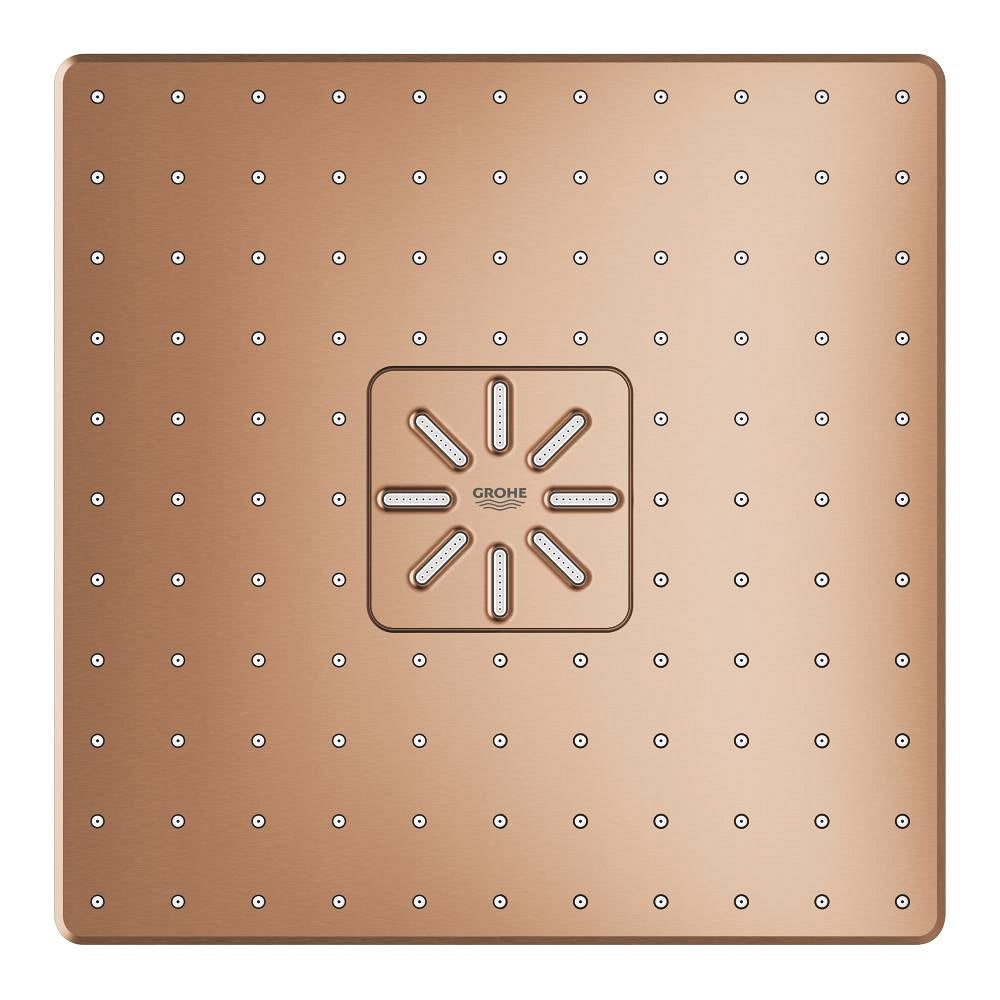 Grohe Rainshower Smartactive 310 Cube Tepe Duşu Seti 430 Mm, 2 Akışlı Brushed  Warm Sunset - 26479DL0