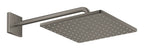 Grohe Rainshower Mono 310 Cube Tepe Duşu Seti 422 Mm, Tek Akışlı Brushed Hard Graphite - 26564AL0