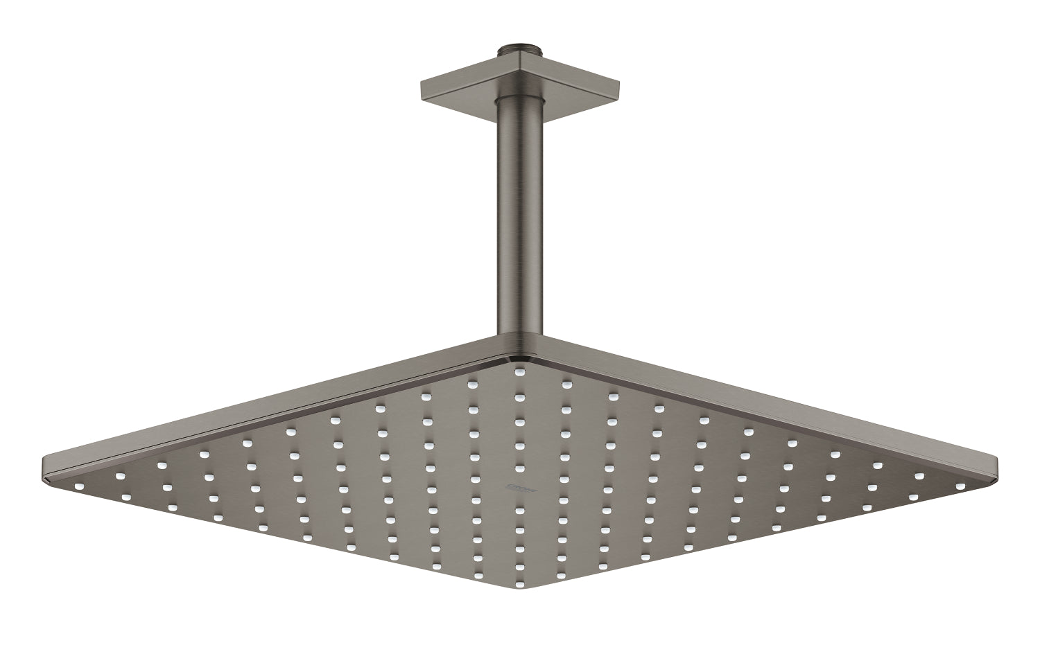 Grohe Rainshower Mono 310 Cube Tepe Duşu Seti 142 Mm, Tek Akışlı Brushed Hard Graphite - 26566AL0