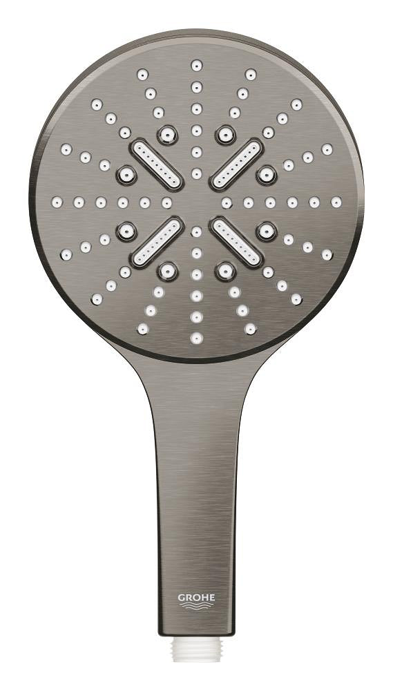 Grohe Rainshower Smartactive 130 El Duşu 3 Akışlı Brushed Hard Graphite – 26574AL0