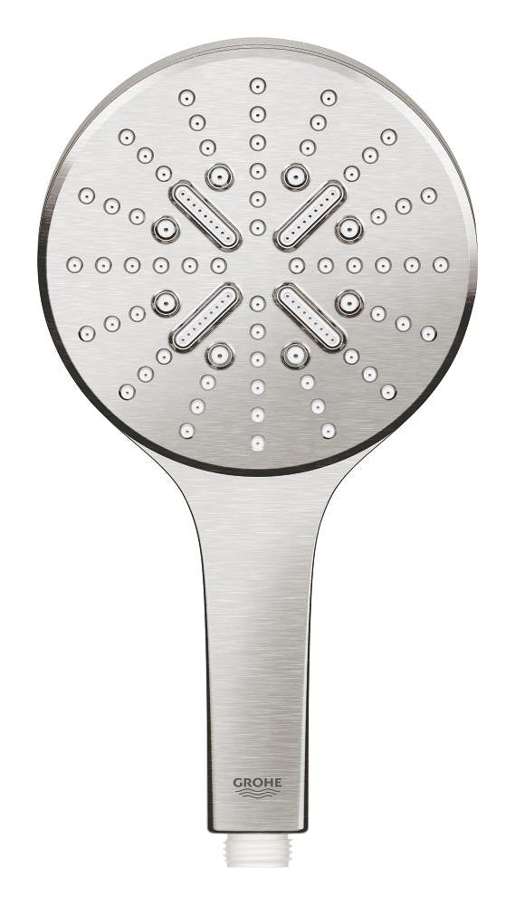 Grohe Rainshower Smartactive 130 El Duşu 3 Akışlı SuperSteel – 26574DC0