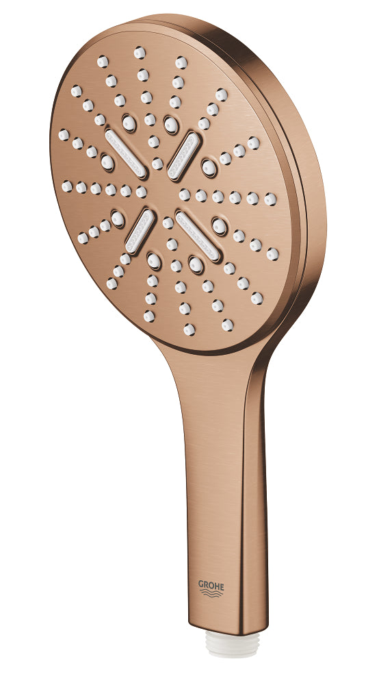 Grohe Rainshower Smartactive 130 El Duşu 3 Akışlı Brushed Warm Sunset – 26574DL0