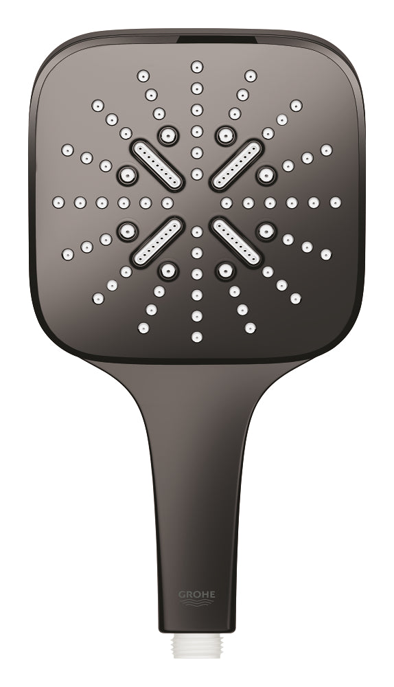 Grohe Rainshower Smartactive 130 Cube El Duşu 3 Akışlı Hard Graphite – 26582A00
