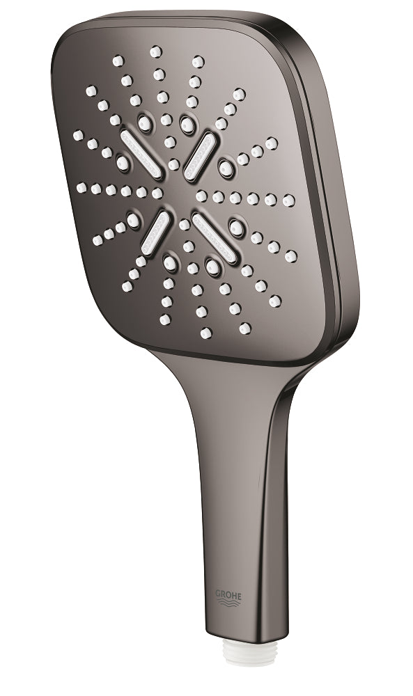 Grohe Rainshower Smartactive 130 Cube El Duşu 3 Akışlı Hard Graphite – 26582A00