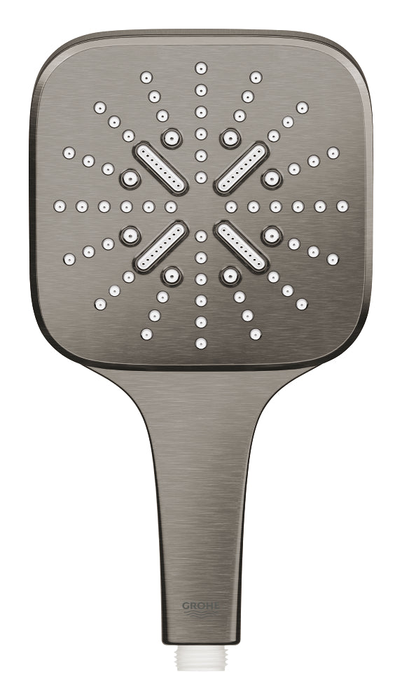 Grohe Rainshower Smartactive 130 Cube El Duşu 3 Akışlı Brushed Hard Graphite - 26582AL0