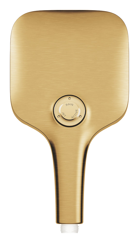 Grohe Rainshower Smartactive 130 Cube El Duşu 3 Akışlı Brushed Cool Sunrise- 26582GN0