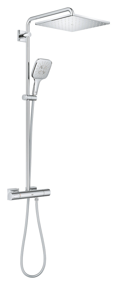 Grohe Rainshower Smartactive 310 Duvara Monte Termostatik Bataryalı Duş Sistemi - 26652000