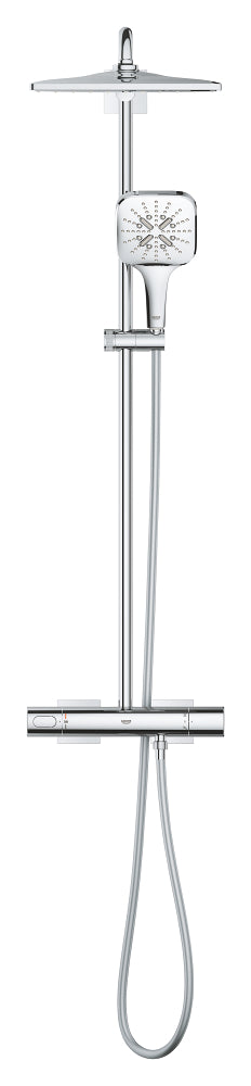 Grohe Rainshower Smartactive 310 Duvara Monte Termostatik Bataryalı Duş Sistemi - 26652000