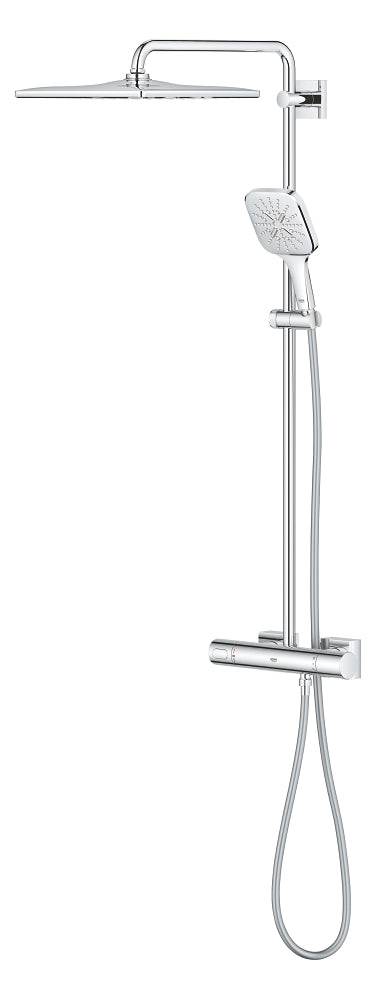 Grohe Rainshower Smartactive 310 Duvara Monte Termostatik Bataryalı Duş Sistemi - 26652000