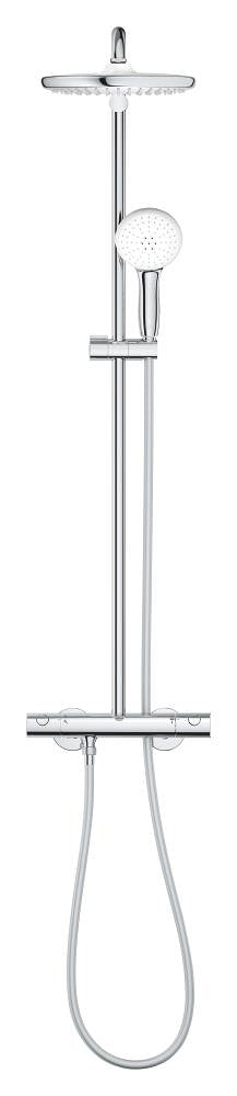 Grohe Tempesta System 250 Duvara Monte Termostatik Bataryalı Duş Sistemi Krom - 26670001