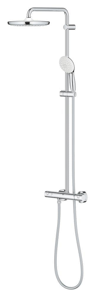 Grohe Tempesta System 250 Duvara Monte Termostatik Bataryalı Duş Sistemi Krom - 26670001