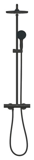 Grohe Tempesta System 250 Duvara Monte Termostatik Bataryalı Duş Sistemi Mat Siyah - 266702431