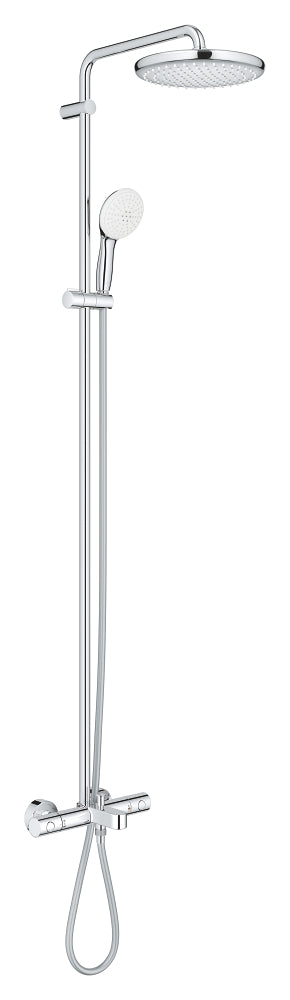 Grohe Tempesta System 250 Duvara Monte Termostatik Bataryalı Duş Sistemi - 26672001