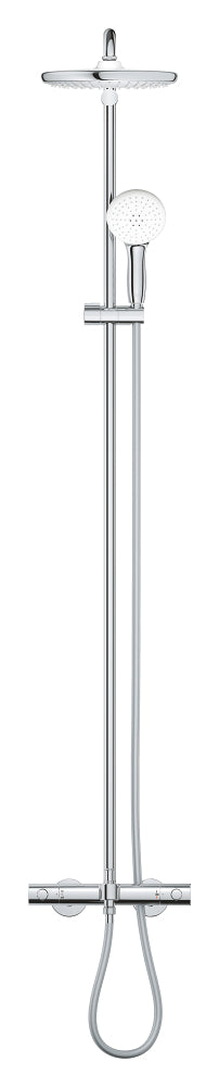 Grohe Tempesta System 250 Duvara Monte Termostatik Bataryalı Duş Sistemi - 26672001