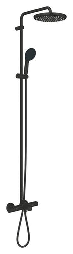 Grohe Tempesta System 250 Duvara Monte Termostatik Bataryalı Duş Sistemi Mat Siyah - 266722431