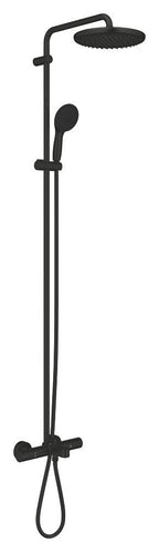 Grohe Tempesta System 250 Duvara Monte Termostatik Bataryalı Duş Sistemi Mat Siyah - 266722431