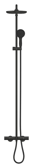 Grohe Tempesta System 250 Duvara Monte Termostatik Bataryalı Duş Sistemi Mat Siyah - 266722431