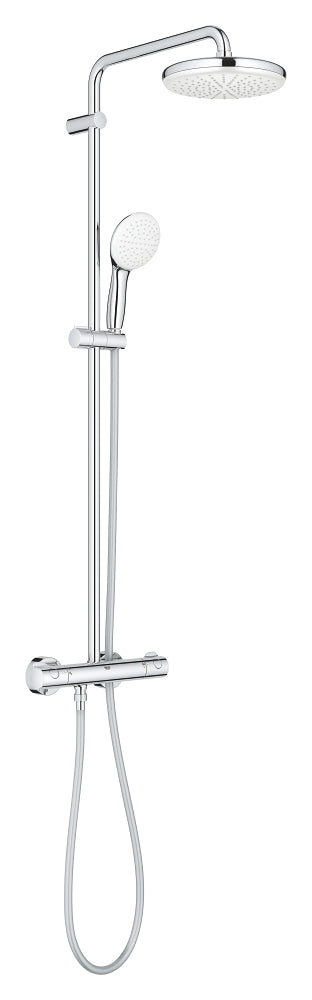 Grohe Tempesta  System 210 Duvara Monte Termostatik Bataryalı Duş Sistemi - 26811001