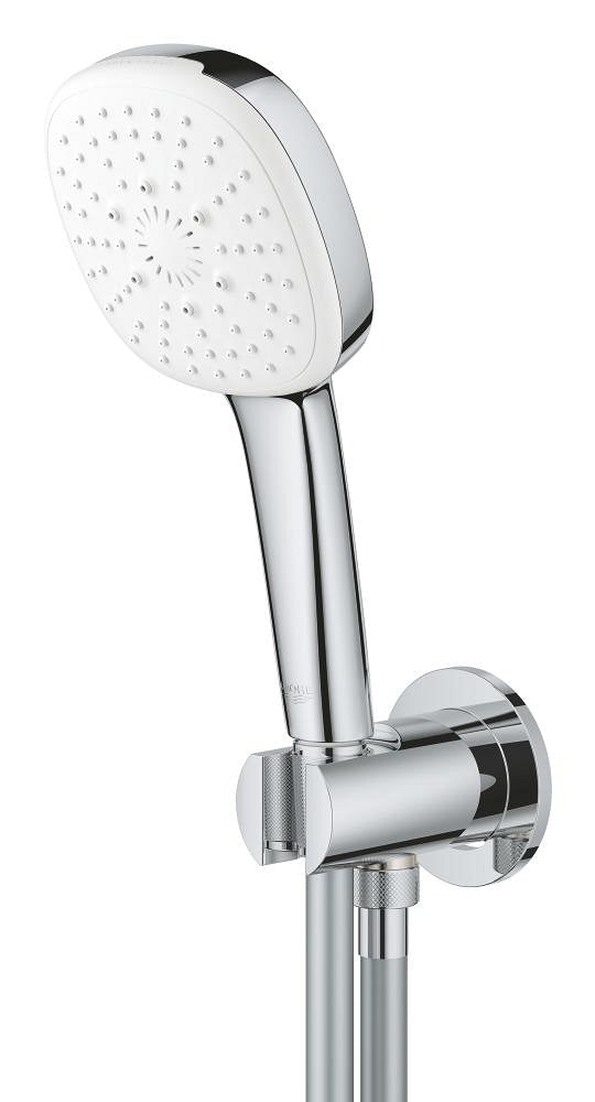 Grohe Tempesta Cube 110 Su Çıkış Dirsekli El Duşu Seti 3 Akışlı Rain,Jet,Masaj - 26910003